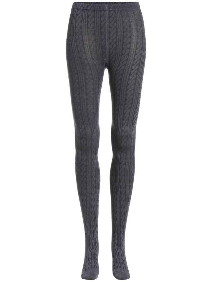 Romwe Twist Patterned Siamese Tights