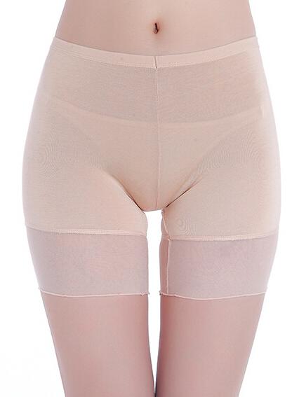 Romwe Apricot Safety Shorts