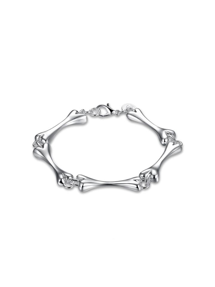 Romwe Metal Bone Design Chain Bracelet