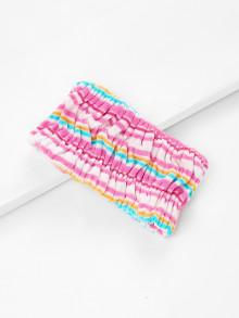 Romwe Striped Hair Drying Cap