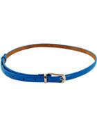 Romwe Fashion Blue Buckle Belt