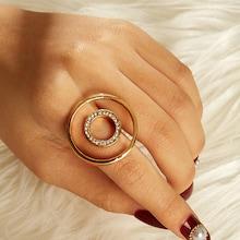 Romwe Double Circle Design Ring 1pc