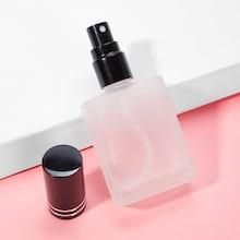 Romwe 15ml Clear Frost Glass Perfume Spray Bottle