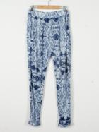 Romwe Tie-dye Print Pant