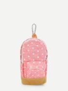 Romwe Polka Dot Pouch Bag