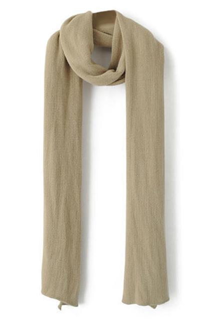 Romwe Sheer Grey Scarf