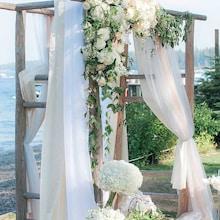 Romwe Wedding Decoration Tulle 1roll