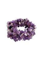Romwe Crystal Stone Bracelet
