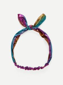 Romwe Tie Dye Glitter Headband