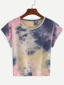 Romwe Cloud Wash T-shirt