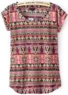 Romwe Vintage Tribal Print T-shirt