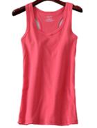 Romwe Y-back Melon Tank Top