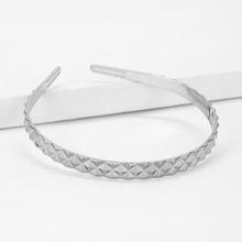 Romwe Geometric Metallic Headband