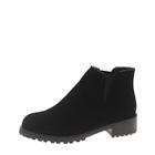 Romwe Lug Sole Chelsea Ankle Boots