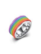 Romwe Multicolor Metal Ring