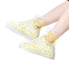 Romwe Floral Print Waterproof Shoes Cover