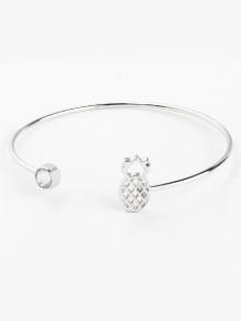 Romwe Pineapple Detail Cuff Bracelet