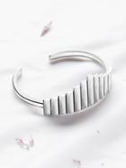Romwe Asymmetrical Open Cuff Bracelet