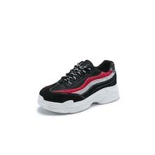 Romwe Glitter Detail Lace-up Front Trainers