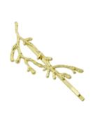 Romwe Gold Tree Branch Shape Hair Jewelry