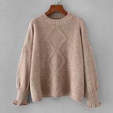 Romwe Drop Shoulder Cable Knit Jumper