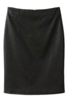 Romwe Bodycon Sheer Black Skirt