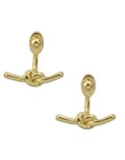 Romwe Gold Plated Small Stud Earring