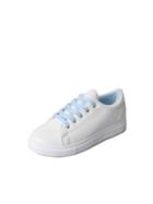 Romwe Fuzzy Lined Cat Embroidery Sneakers