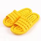Romwe Solid Hollowed Slippers