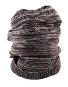 Romwe Fashion Winter Style Coffee Woolen Lady Knitted Beanie Hat