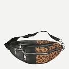 Romwe Leopard Pu Bum Bag