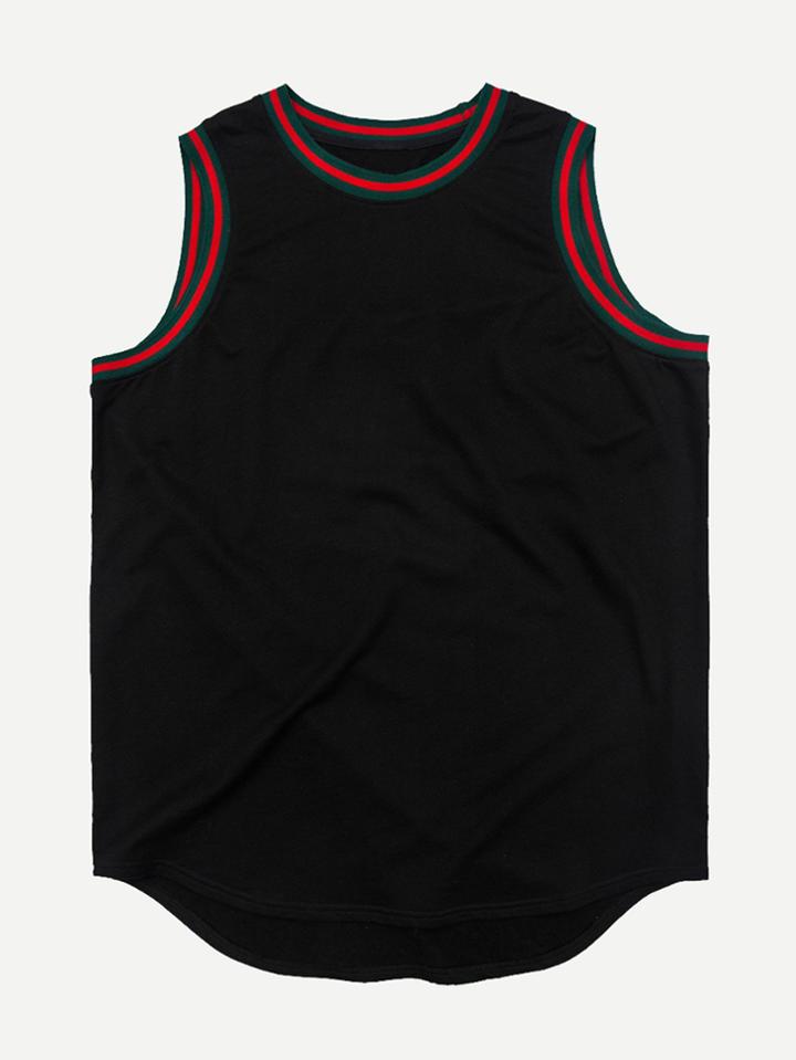 Romwe Men Ringer Vest