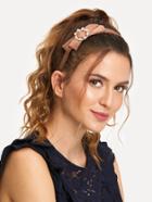 Romwe Bow Decorated Headband With Faux Pearl