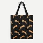 Romwe Tiger Print Tote Bag