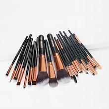 Romwe Two Tone Handle Makeup Brush 22pcs