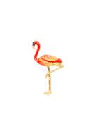Romwe Flamingo Design Brooch 1pc