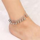 Romwe Bell Charm Design Chain Anklet