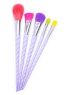 Romwe Screw Design Professional Makeup Brush Set-5pcs
