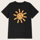 Romwe Guys Sun Print Tee