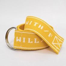 Romwe Letter Pattern Belt