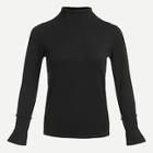 Romwe Solid Flounce Sleeve Jumper