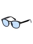 Romwe Vintage Blue Lenses Square Sunglasses