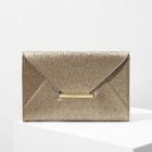 Romwe Cut Out Flap Clutch With Chain