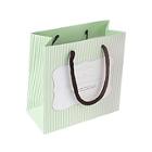Romwe Small Stripe Pattern Paper Storage Bag