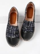 Romwe Round Toe Espadrille Flats