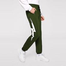 Romwe Guys Elastic Waist Lightning Print Sweatpants