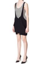 Romwe Loose Black Tank Dress