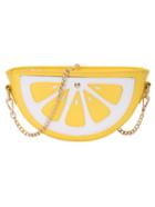 Romwe Sweet Lemon Chain Bag