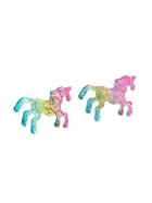 Romwe Unicorn Stud Earrings