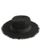 Romwe Lace Overlay Fedora Hat
